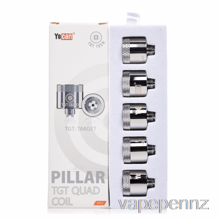 Yocan Pillar TGT Replacement Coils Pillar TGT Quad Coils VAPE NZ